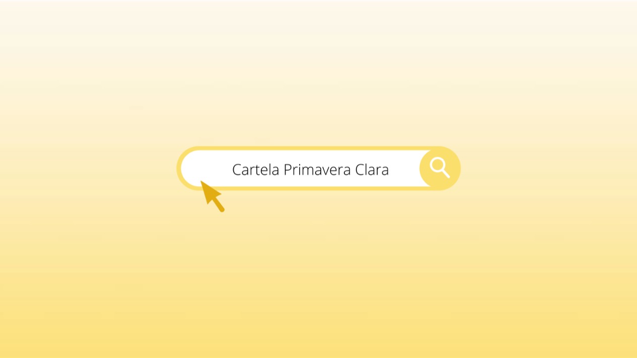 Cartela Primavera Clara