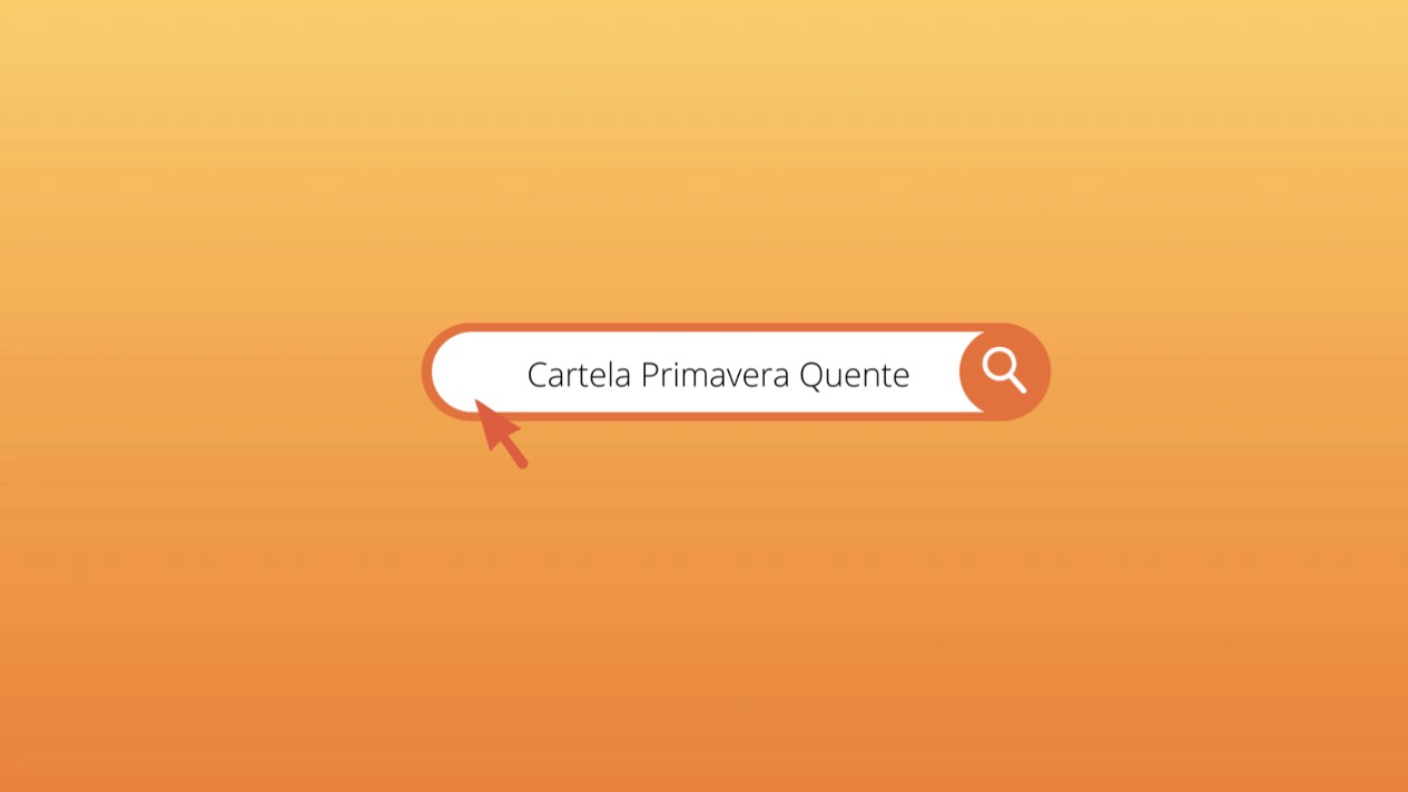 cartela primavera quente